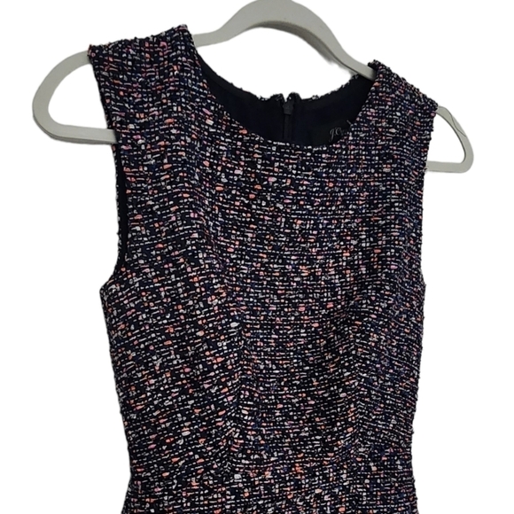 J Crew Womens A-Line Confetti Tweed Sleeveless Dress Size 000. - Picture 8 of 12